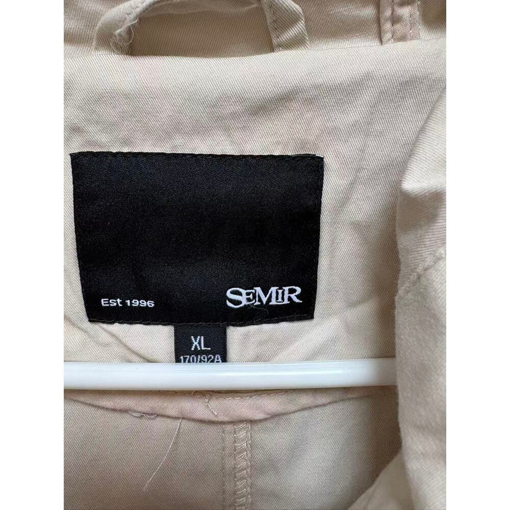 Lightweight Hooded Anorak Parka Jacket with Pockets Large - Picture 4 of 11